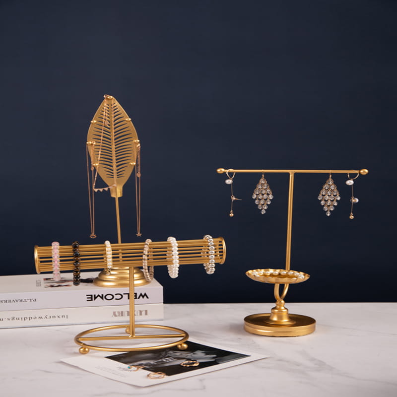 Stojan na šperky Stojan na zlatý náhrdelník Stojan na vystavenie šperkov Stojan na náušnice Stojan na náušnice