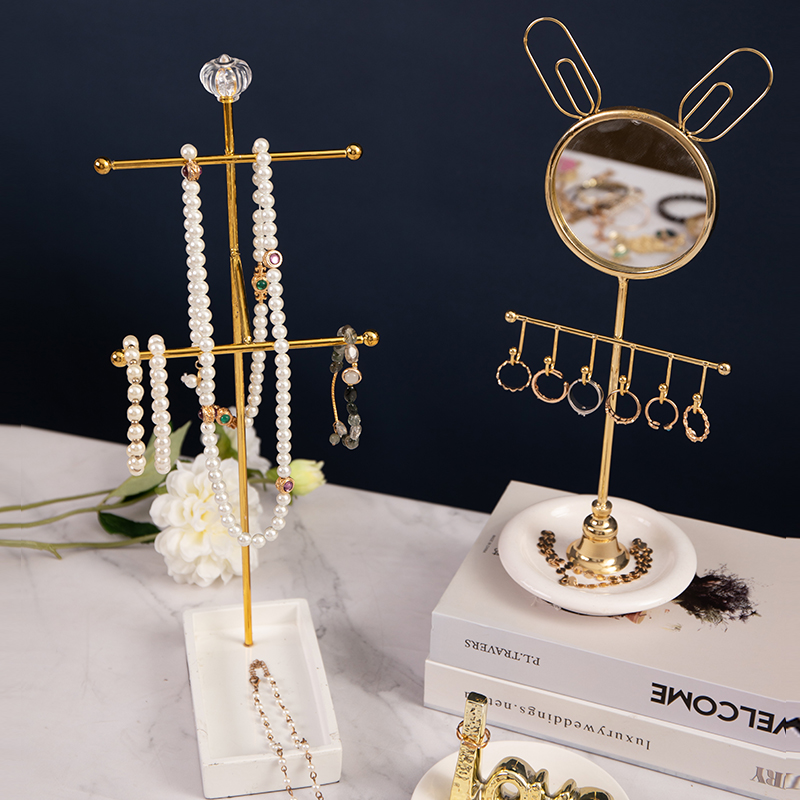 Prispôsobené kovové králičie ucho rám náhrdelník náramok šperky rám